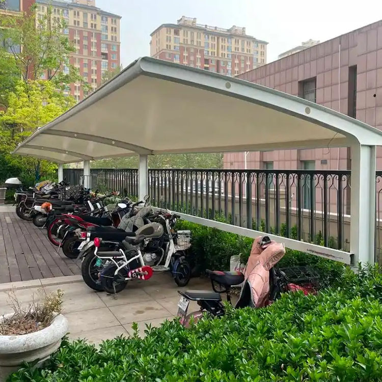 开江县膜结构电动车棚